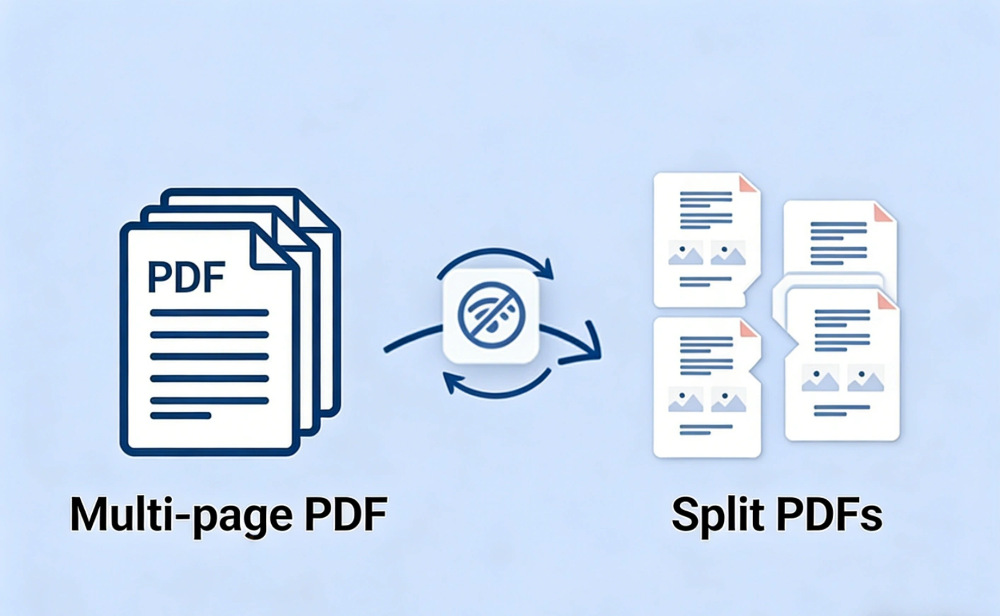 如何将PDF进行拆分？